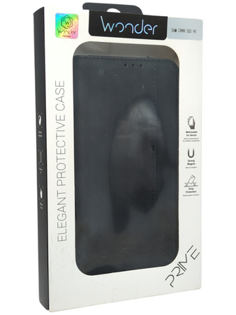 Etui z klapką kabura Prime Samsung Galaxy s21 FE czarne