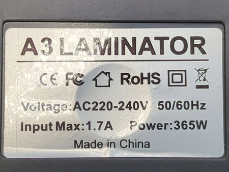 Laminator BLUSMART A3