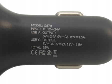 LIHAN C87B Transmitter AUX USB C Bluetooth QC3.0