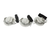 Zestaw 3 reflektorów LED LEDVANCE Spot Set Recess Simple Dim 3x4,9W 2700K