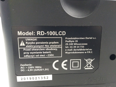 Radio Dartel RD-100LCD