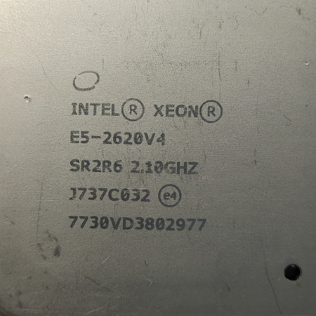 Procesor Intel Xeon E5-2620V4 SR2R6 8 rdzeni 2,1 GHz 20 MB Cache
