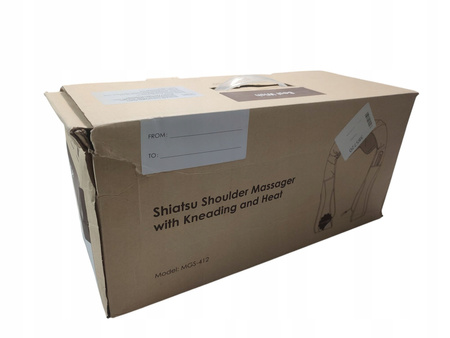 Masażer SHIATSU szyi pleców i ramion PODGRZEWANY