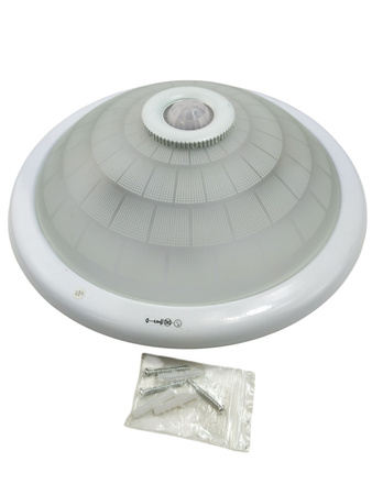 Plafoniera Kanlux FOGLER DL-240O z czujnikiem ruchu PIR 2x40W E27