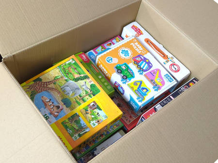 Puzzle Box 21 sztuk Mix Tytułów Motywów