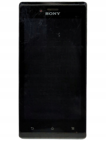 Smartfon Sony Xperia J ST26i 4" Android 4.1 5 MP GPS Czarny