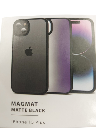 Etui Plecki do Apple Iphone 15 Plus Tech Protect czarne + 2x szkło na ekran