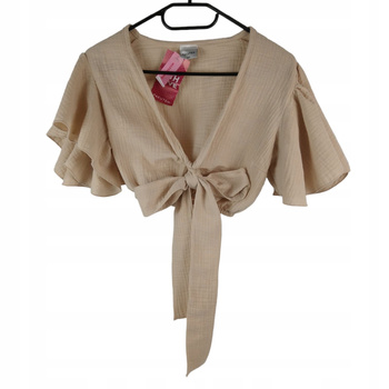 TOP DAMSKI PAKUTEN ROZMIAR S/M KREMOWY