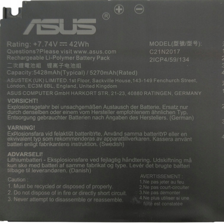 Bateria laptopa Asus Chromebook CX1500CK CX1500CKA-EJ0245 C21N2017