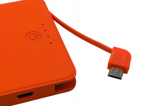 Power bank VIVID 4000 mAh Pomarańczowy