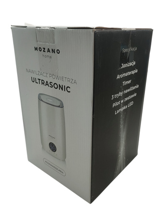 Ultradźwiękowy Nawilżacz Powietrza Mozano Ultrasonic 28dB 4L 350ml/h