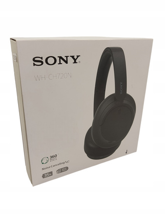 Słuchawki bezprzewodowe nauszne Sony WH-CH720N czarne