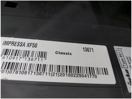 Ekspres ciśnieniowy do kawy Jura Impressa XF50 Classic