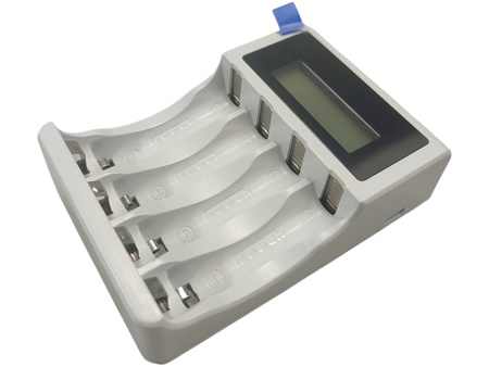 Ładowarka do baterii Akumulatorków 4xAA/AAA Bonai LCD MY-C002 R11