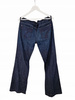 7 For All Mankind Jeansy Damskie Flare / Bootcut Granatowe