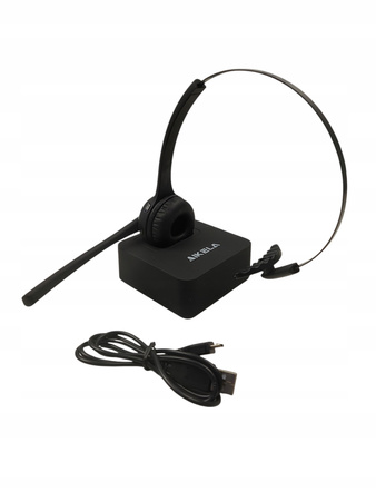 ZESTAW SŁUCHAWKOWY BLUETOOTH Z MIKROFONEM BEZPRZEWODOWY AIKELA BH-M9A