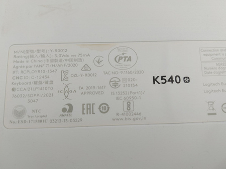 Klawiatura bezprzewodowa Logitech MK540