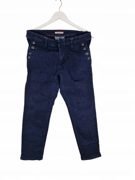 Tommy Hilfiger Spodnie Damskie Granatowe S