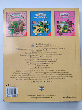 Franklin mówi "kocham cię" - układanki z puzzli