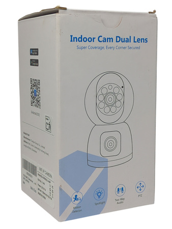 Kamera Yesyamo Y440 WiFi 2.5K 4MP PTZ 360° 2.4G 5G biała