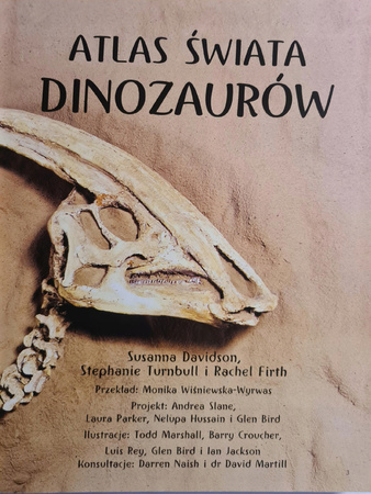 Ilustrowany atlas świata dinozaurów