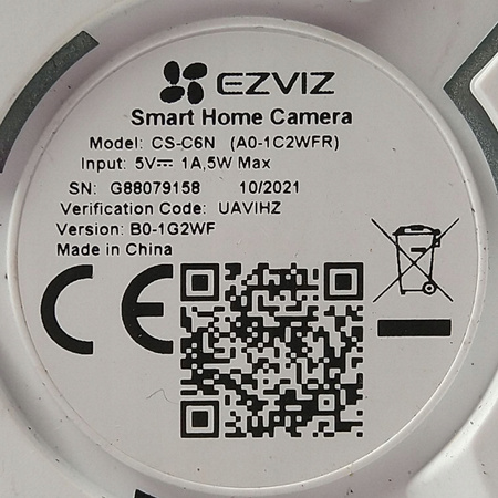 Inteligentna kamera IP EZVIZ C6N (CS-C6N) Full HD