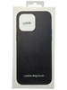 Etui plecki do Apple iPhone 14 Pro Max Leather Mag Cover czarny