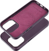 Etui MagSafe Leather Case do Apple iPhone 15 PRO fioletowe