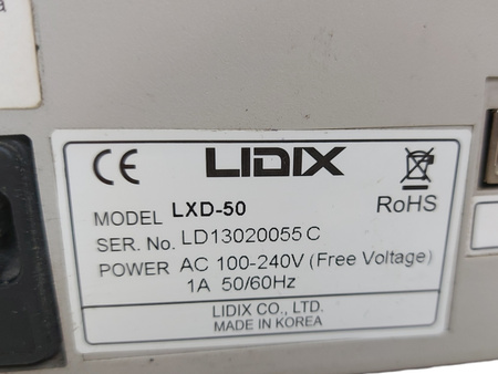 Liczarka sorter banknotów LIDIX LXD-50 1500 szt/min 500 banknotów