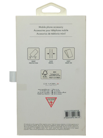 Etui Guess Plecki do Samsung Galaxy s23 FE czarny