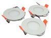 Zestaw 3x Oprawa downlight Ledvance Slim 4.5W 3000K 85mm IP20