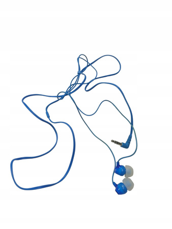 Słuchawki przewodowe douszne Sony MDR-EX15LP niebieskie