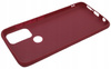 Nakładka plecki case matowy TPU do Motorola Moto G50 Burgundowa