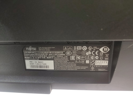 Monitor Fujitsu B24T-7 LED proGREEN 24" Full HD TN