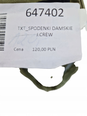 J.CREW Spodenki Damskie Zielone Rozmiar S