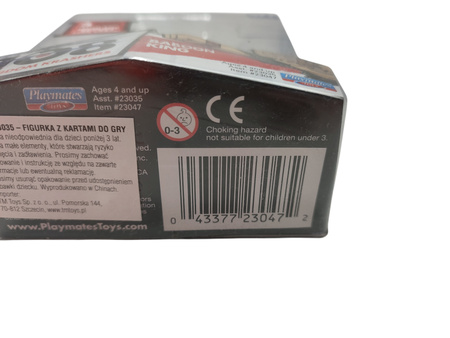 FIGURKA Z KARTAMI DO GRY PLAYMATES 071