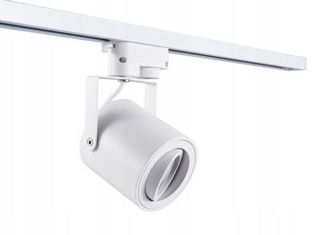 Reflektor szynowy LED GU10 80x84mm Cubo - Biały