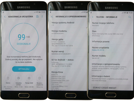 Smartfon SAMSUNG Galaxy A5 2016 2/16GB SM-A510F
