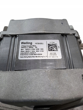 SILNIK NAPĘDOWY WELLING YXT320-2D(L) 8081450044 PRALKI ELECTROLUX
