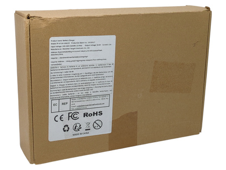 Ładowarka 54.6V 12A do aku Li-ion/LiPo 48V GX16 3-pin regulowana smart