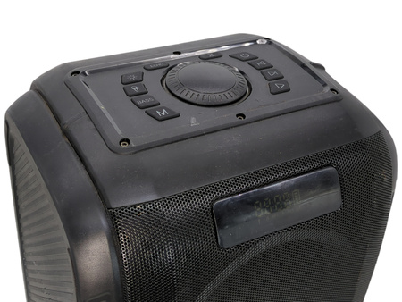 Głośnik Bluetooth W-KING T9 PRO 120W z mikrofonem i światłami LED