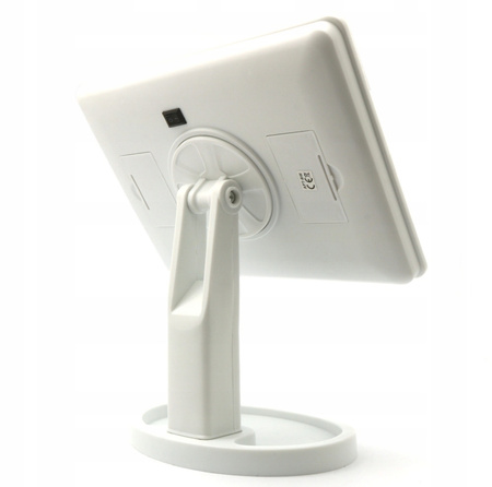 DUŻE LUSTERKO KOSMETYCZNE DO TOALETKI PODŚWIETLENIE LED