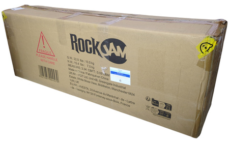 Keyboard RockJam RJ6170 61 klawiszy Czerwony