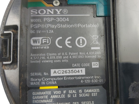 Konsola przenośna Sony PSP 3004 czarna