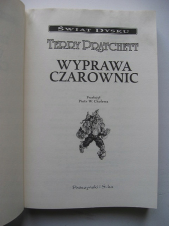 KSIĄŻKA WYPRAWA CZAROWNIC TERRY PRATCHETT