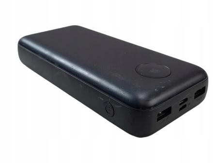 POWERBANK HX200J4 33800 mAh KABEL USB C SZYBKIE ŁADOWANIE CZARNY