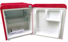 Lodówka Amica KBR 331 100 R Retro 51 cm 45 l Czerwony