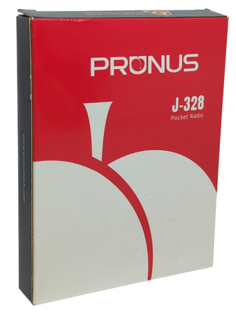 Mini radio Prunus J-328 FM AUX SD/TF dyktafon akumulator