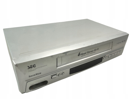 ODTWARZACZ VHS SEG MINNESOTA 6 Head Stereo Hi-Fi Magnetowid VHS