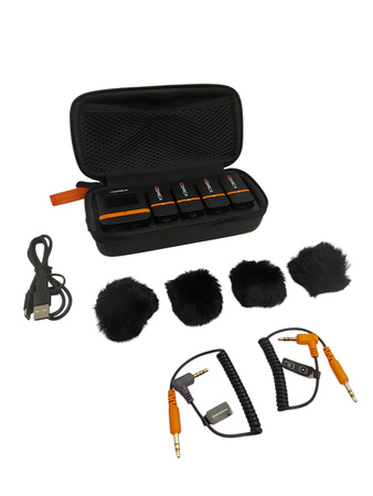 Zestaw bezprzewodowych mikrofonów Comica Vimo Q 48 kHz/24 bit